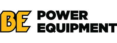 BE Power Equipment white Logo BE Power Equipment white Logo