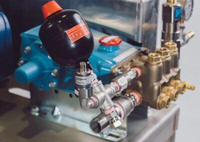 Class 30 industrial pressure washer installed in Blumenort, MB.